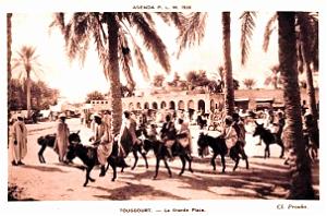 Touggourt - Grande Place - 1930
